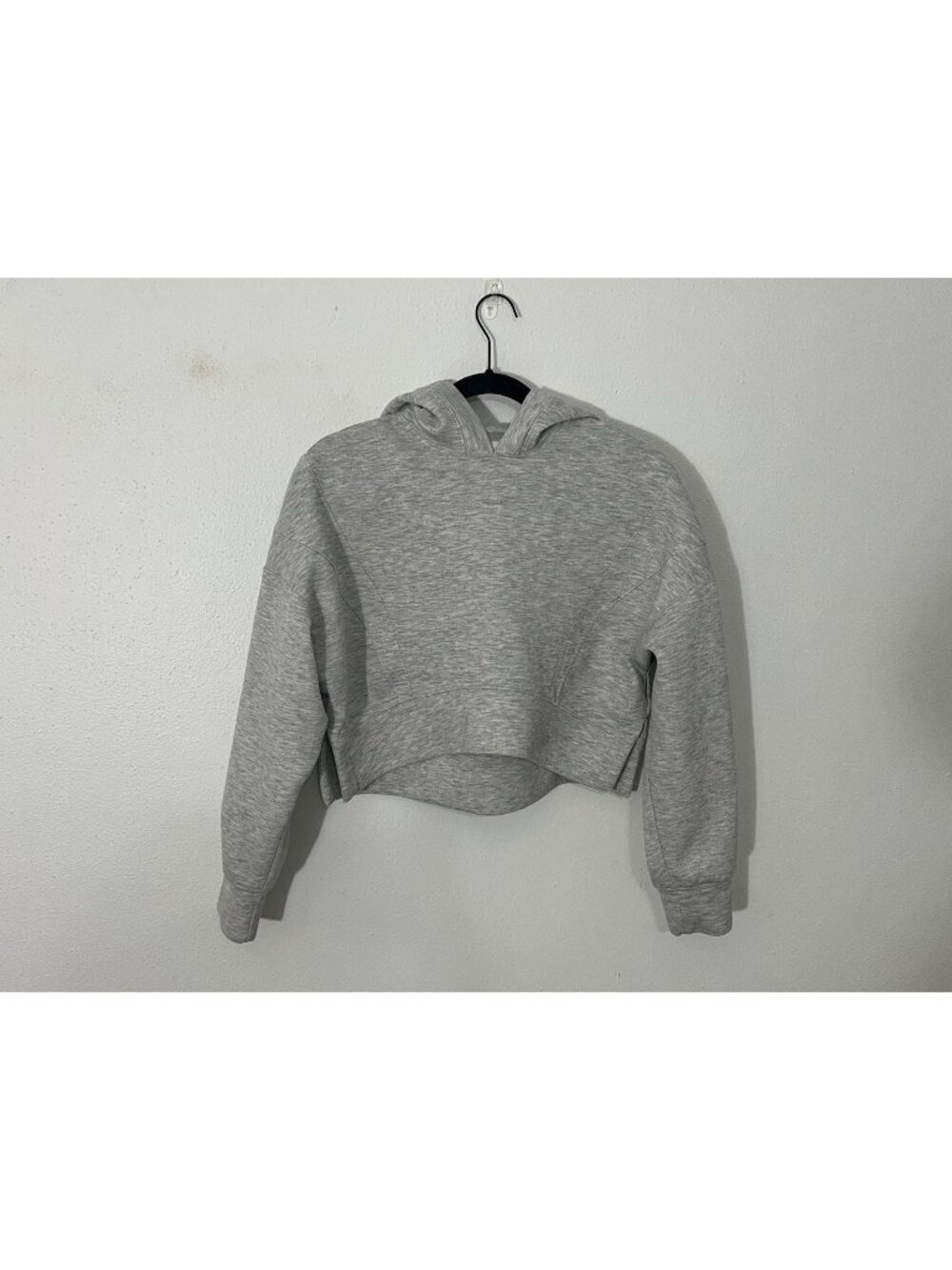Abercrombie And Fitch YPB Gray Neoknit Cropped Hoodie Size XS